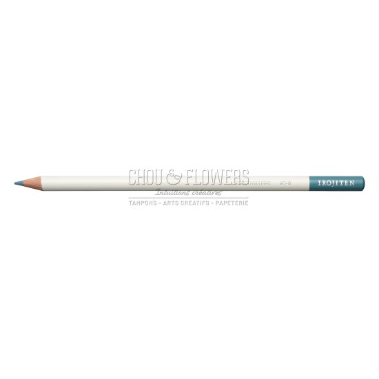 CRAYON DE COULEUR IROJITEN, PORCELAIN BLUE