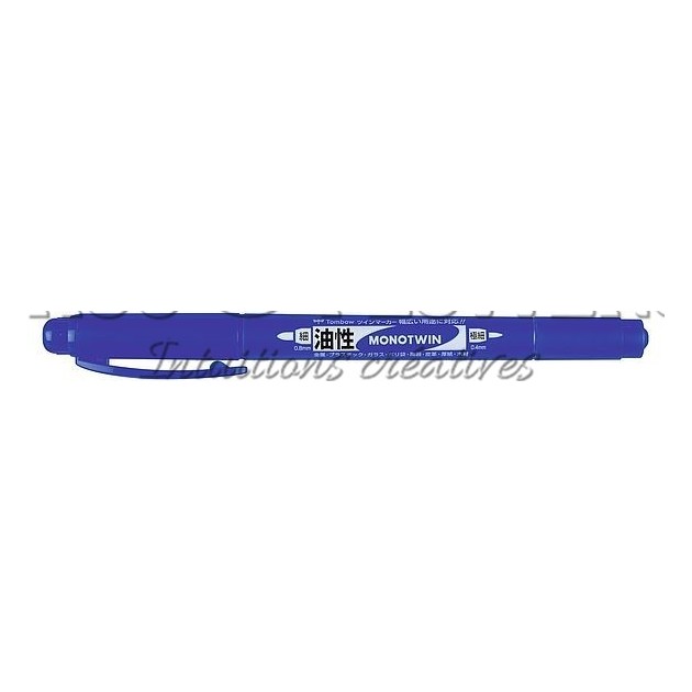 CRAYON MARQUEUR MONO TWIN BLEU