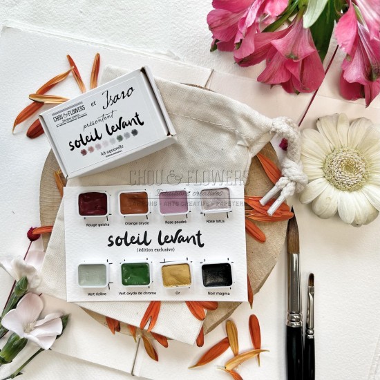 KIT AQUARELLE SOLEIL LEVANT