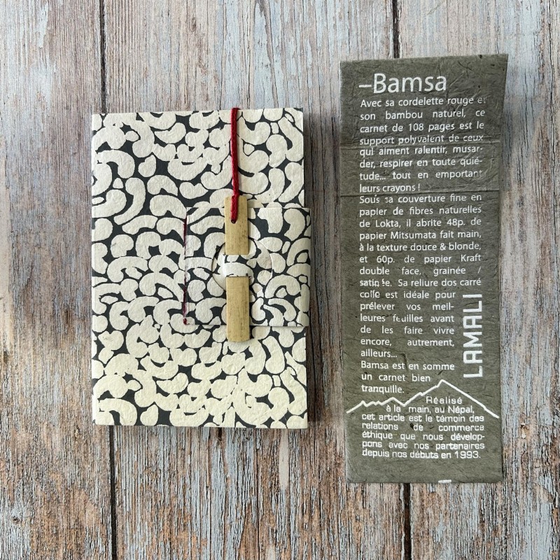 CARNET LAMALI "BAMSA" MOTIF 4