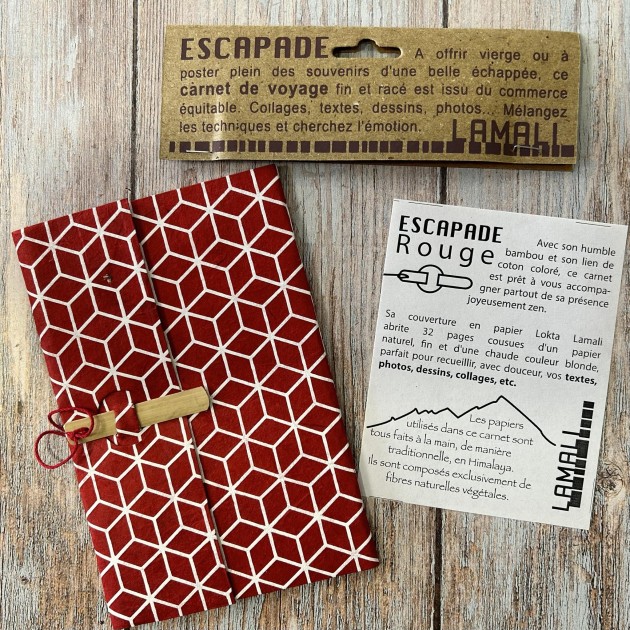 CARNET LAMALI ESCAPADE MOTIF 4