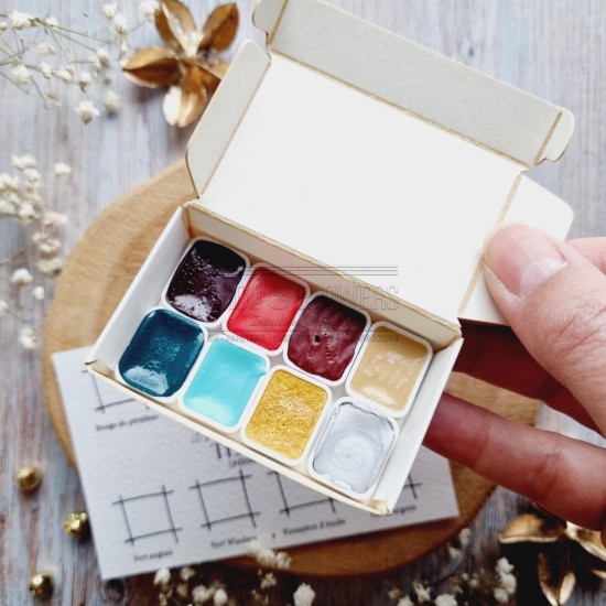 kit aquarelle pour la collection it's always tea time