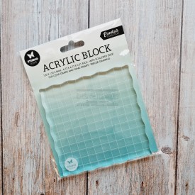 bloc acrylique pour les tampons clear