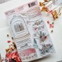 tampon anniversaire pour le scrapbooking et le mixed media