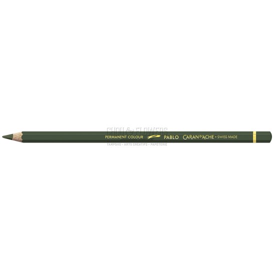 CRAYON PABLO CARAND'ACHE OLIVE NOIR 019