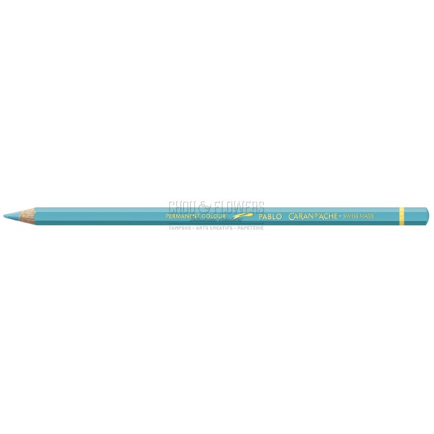 CRAYON PABLO CARAND'ACHE BLEU TURQUOISE 171