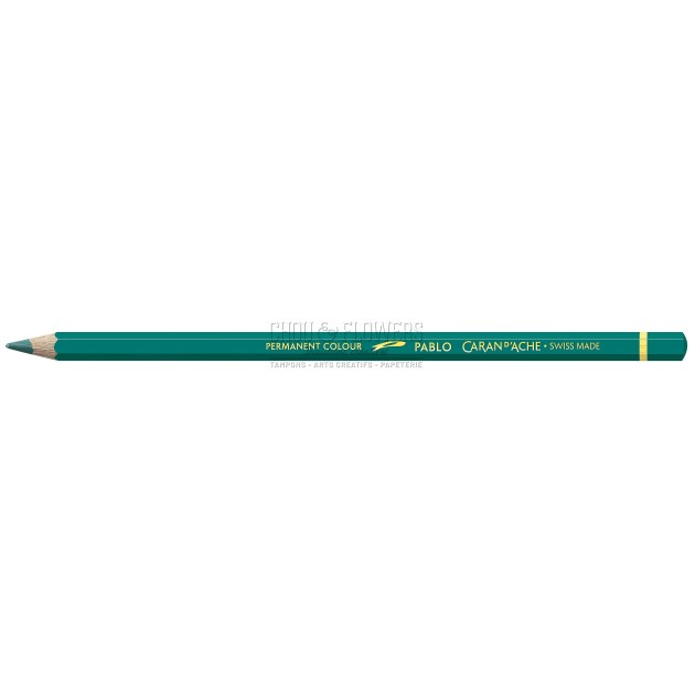 CRAYON PABLO CARAND'ACHE BLEU VERDATRE 190