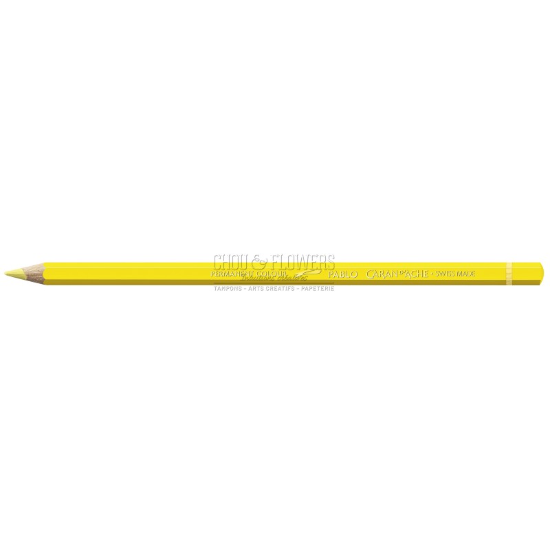 CRAYON PABLO CARAND'ACHE JAUNE CITRON 240