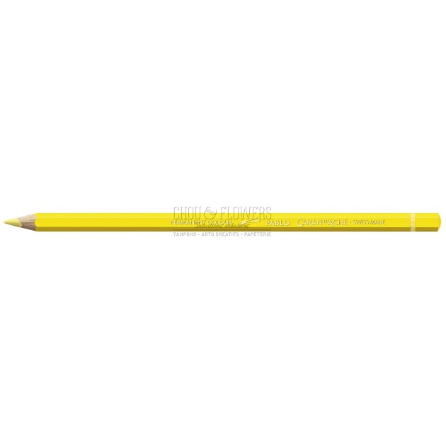 CRAYON PABLO CARAND'ACHE JAUNE CITRON 240