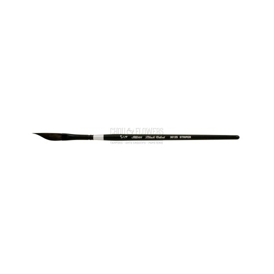 N°1/4 PINCEAU AQUARELLE BLACK VELVET EPEE SERIE 3012S SILVER BRUSH