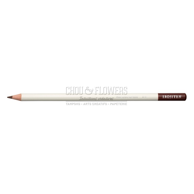 CRAYON DE COULEUR IROJITEN, CHESTNUT BROWN