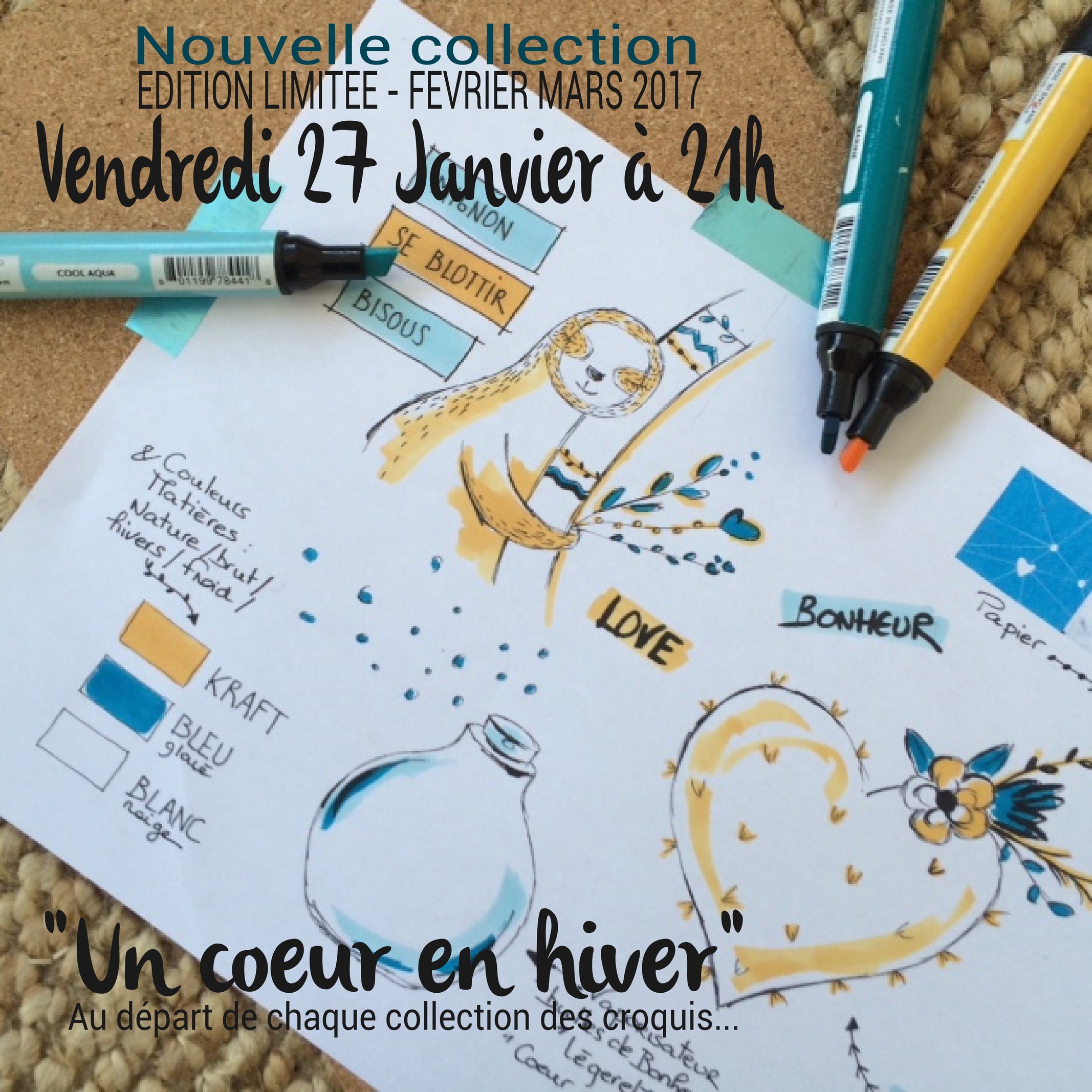 La choupinette Letter : Nouvelle collection le 27 Janvier !