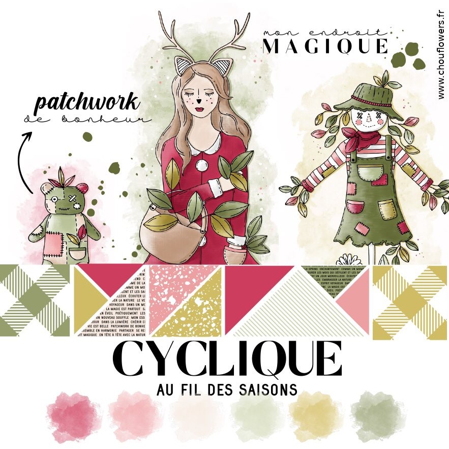 Jour J-1 collection CYCLIQUE, au fil des saisons