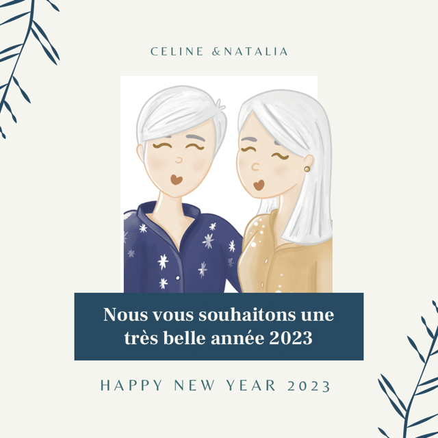 Belle et heureuse année 2023 