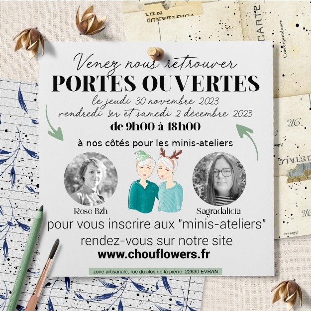 ZOOM sur les ateliers de Noël, PORTES OUVERTES