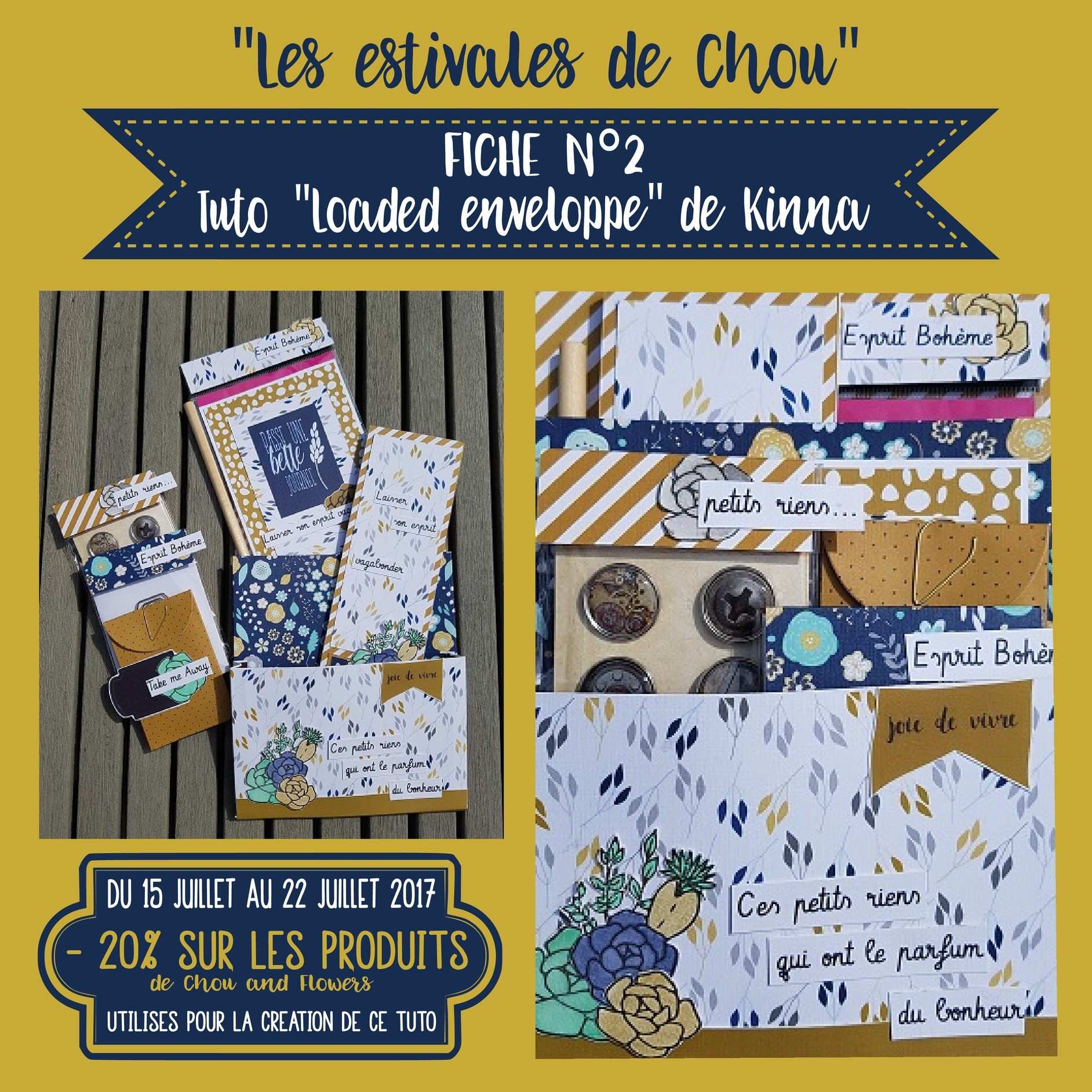 Les estivales : Tuto N°2