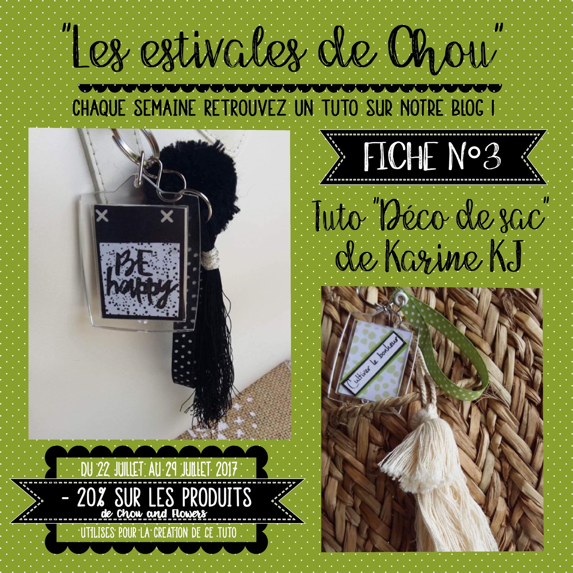 Les estivales : Tuto N°3